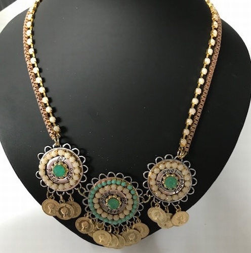 Ketting Gold/Green