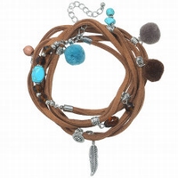 Armband Wrap Brown 