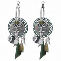 Earrings Buffalo Creoles 